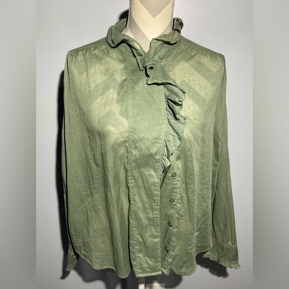 Isabel‎ Marant Green Pamias Top
